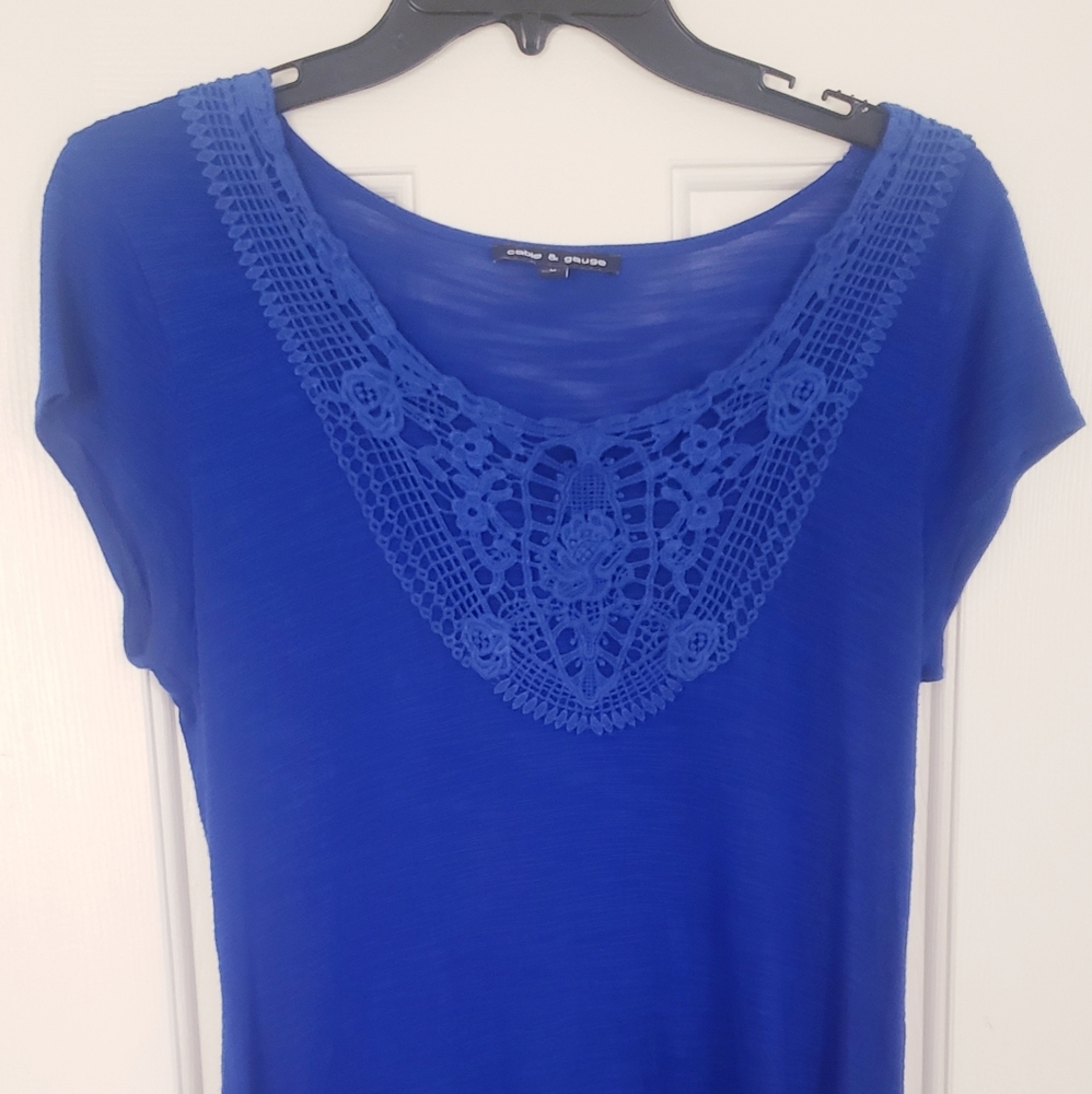 Ladies blue top